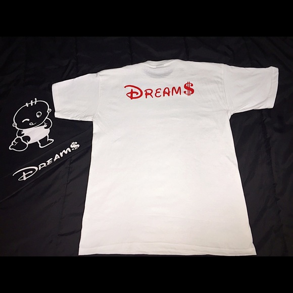 Filthy Dreams crew neck T-shirt (white) - Picture 2 of 2
